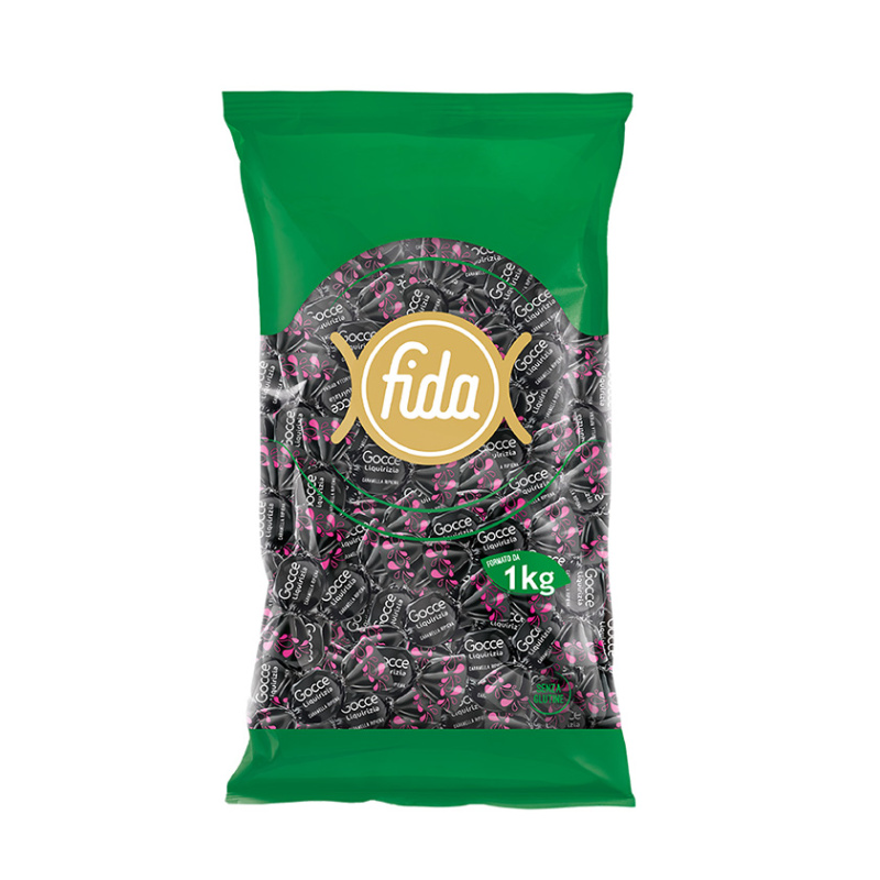1806 - CARAMELLA FIDA GOCCE LIQUIRIZIA KG 1