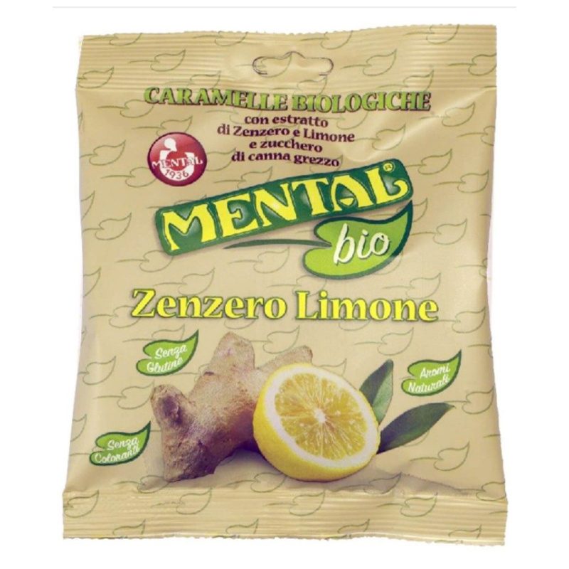 1827 - CARAMELLA BIO MENTAL ZENZERO LIMONE 1 KG