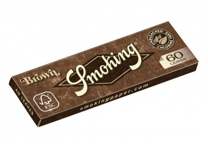 520 - CARTINA SMOKING BROWN CORTA