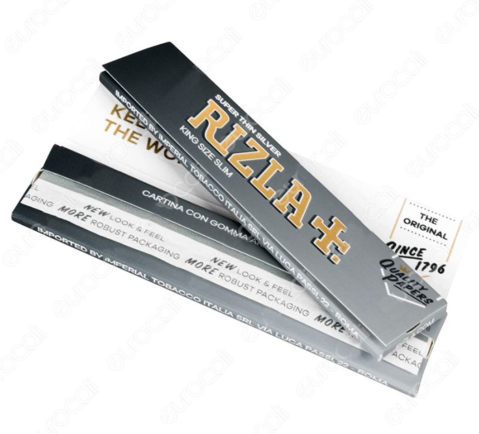 592 - CARTINA RIZLA SILVER LUNGA